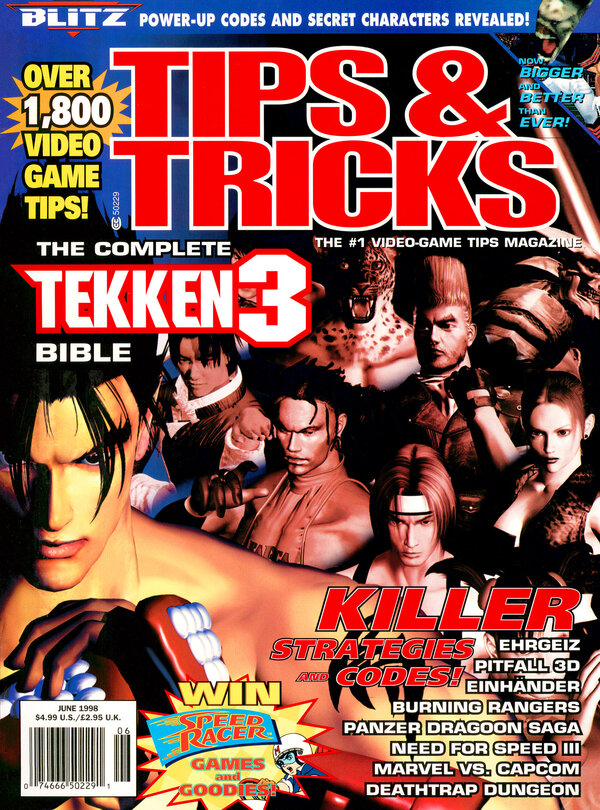 Tips & Tricks Issue 040 (June 1998) cover